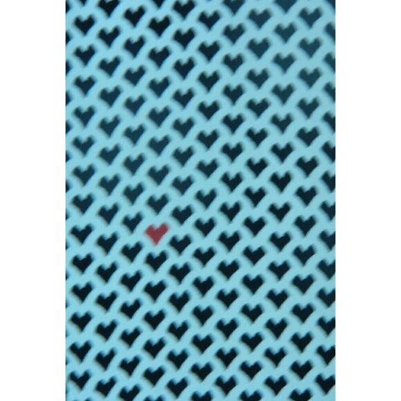 Tender Loving Care by HVN Dress Size 4 Silk Black White‎ Heart Print Button Up - Picture 9 of 12